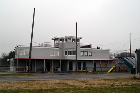 Waterford Hills Raceway (Waterford Hills Road Racing) - Main Tower - Photo From Water Winter Wonderland